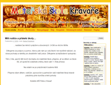 Tablet Screenshot of mskravare.cz